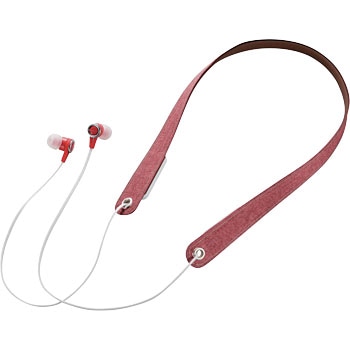 LBT-NS10RD Bluetooth ネックストラップ型イヤホン エレコム 23602224
