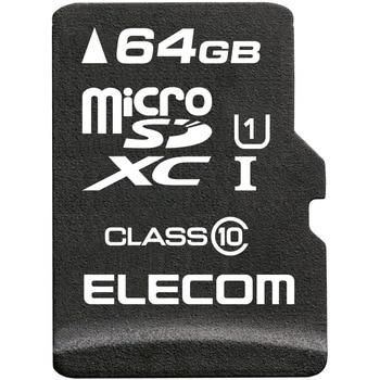 マイクロSDカード Class10 SD変換アダプタ付 防水(IPX7) データ復旧サービス micro メモリーカード エレコム