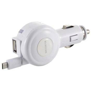 MPA-CCM03WH �V�K�[�`���[�W���[ microB���[��65cm+USB�|�[�g 2.4A �G���R�� DC5V 23606284