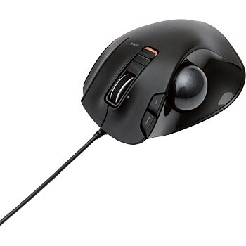 Trackball Mouse Wired 5 Button Thumb Tilt Wheel Equipped Ex G Easy To Grip And Fits In Your Hand Elecom Other Mice Monotaro Thailand