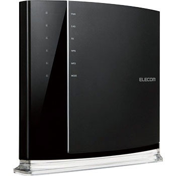 無線LANルーター親機 11ac/n/a/g/b 867+400Mbps 有線Giga VPN機能搭載 エレコム