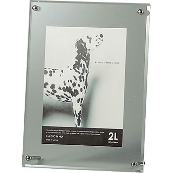 曲線形状 LADONNAガラス製 写真額縁 Kサイズ 曲線形状 LADONNAガラス製 写真額縁 Kサイズ 曲線形状 LADONNAガラス製