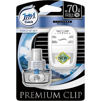 クルマ用ファブリーズ送風口用プレミアムクリップ 1個(7mL) P&G 【通販モノタロウ】