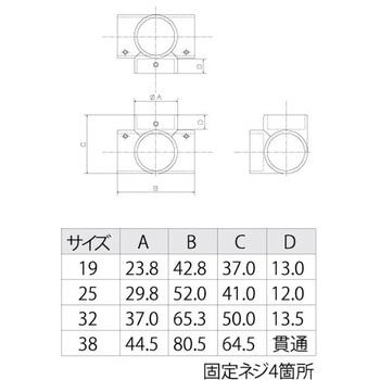 Zn ヒッパリ Cr 25ミリ(回転止ネジ付) スリーナイン島野