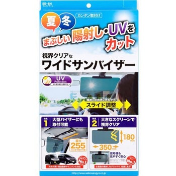 星光産業 サンバイザー レビュー 販売済み