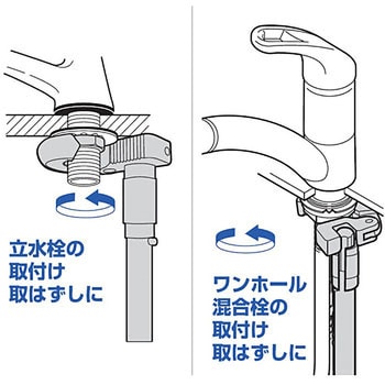 PR380 両端マルチベンリーレンチ 1個 SANEI 【通販モノタロウ】