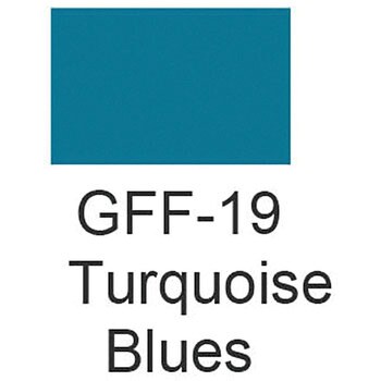 VIVID VAN GFF-19 グラフィティーペイント フロア 4L TurquoiseBlues-