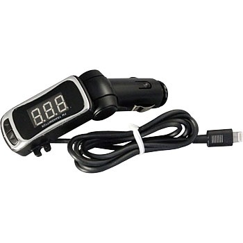 Fmトランスミッター Lightningコネクタ 槌屋ヤック Bluetooth Fmトランスミッター 通販モノタロウ Tp 186