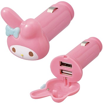 半額満載！スーパーSALE グランドセール！ MM22 【通販 SEIWA(セイワ) 1個 USBソケット マイメロディ 車+バイク