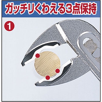 くちプラ ウォーターポンププライヤー スリーピークス
