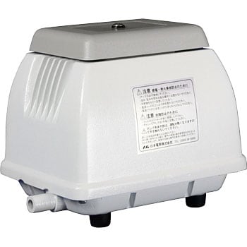 Nip 40l エアーポンプ 日本電興 100v 流体 空気 吐出風量 40l Min Nip 40l 通販モノタロウ