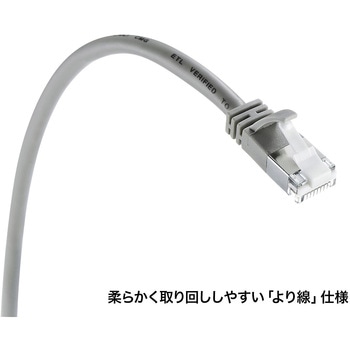 ツメ折れ防止カテゴリ5eSTPLANケーブル サンワサプライ
