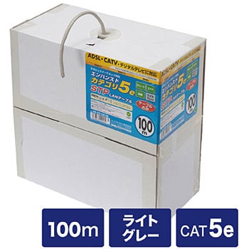 KB-STP-CB100N CAT5e自作用LANケーブル_STPタイプ サンワサプライ 100m