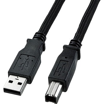 USB2.0ケーブル_ナイロンメッシュタイプ サンワサプライ USBケーブル