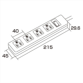 電源タップ サンワサプライ