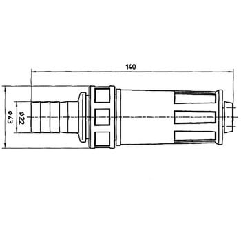 SANEI 散水用品 PCロケットノズル 水流切替 適合ホース内径15mm バンド1個付き PN45 g6bh9ry