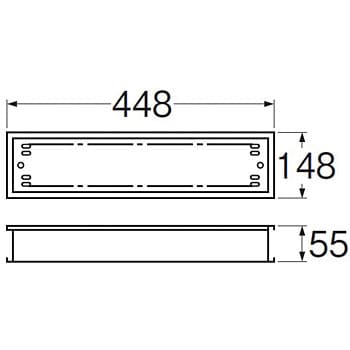 H907-150X450 排水溝 1個 SANEI 【通販サイトMonotaRO】