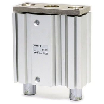 ガイド付薄形シリンダ (MGQM32-7～) SMC