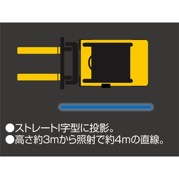 現場監督 ワーニングLED  ストレートライン ドローイングランプ 現場監督