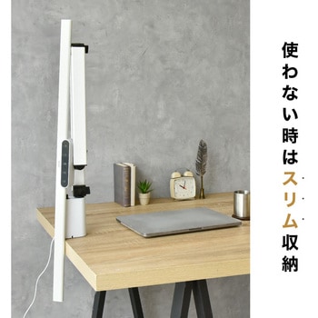 wasser91 T字型 ワイドLEDデスクライト クランプ式 大河商事