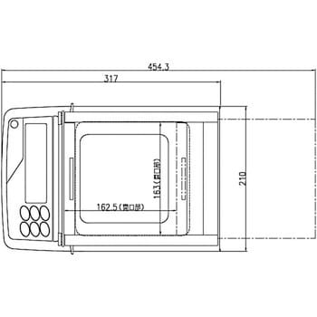 MC6100-00A00 (一般校正書類付) 汎用電子天びん MCシリーズ 1台 A&D