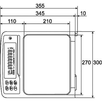 防塵・防水型中量級天びん GF-Kシリーズ