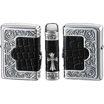 クロス ZIPPO フレームクロコダイルメタル 1個 ペンギンライター 