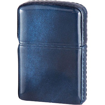 ブルー ZIPPO 革巻 ペンギンライター 24028402