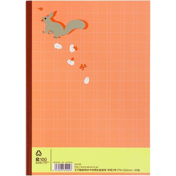 科目名入り かんじドリル1字 日本ノート 学習帳 ごほうびシール 通販モノタロウ Slk1