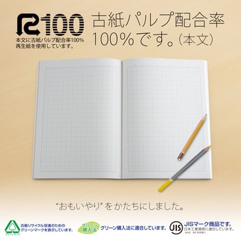 SLS10MT 科目名入りスクールライン 算数 日本ノート セミB5サイズ
