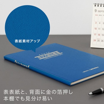 AO9 青色帳簿 現金式簡易帳簿 日本ノート B5縦型サイズ 1冊 AO9