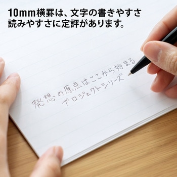 A4プロジェクト 10ミリ横罫 オキナ