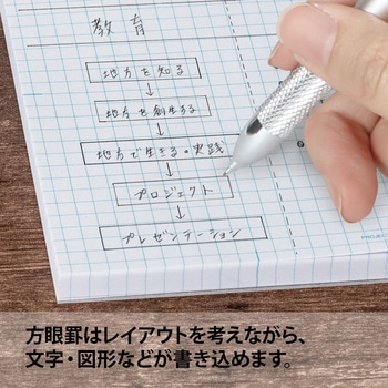 プロジェクトペーパー 5ミリ方眼 オキナ