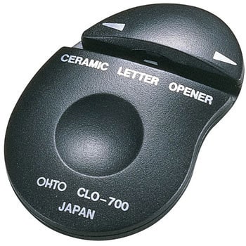 CLO-700クロ セラミックレターオープナー 黒 1個 オート 【通販