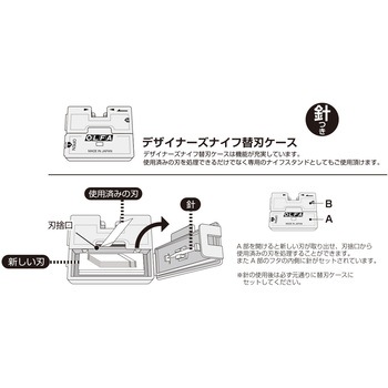 デザイナーズナイフ イエロー(文具専用) オルファ