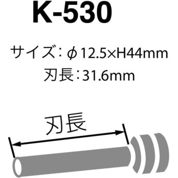 パイプロット刃 カール事務器