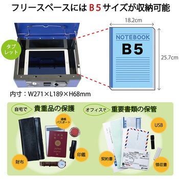 CB-8660-B キャッシュボックス 1個 カール事務器 【通販モノタロウ】
