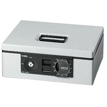 キャッシュボックス ライトグレー カール事務器