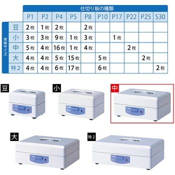 スチール印箱(中) カール事務器