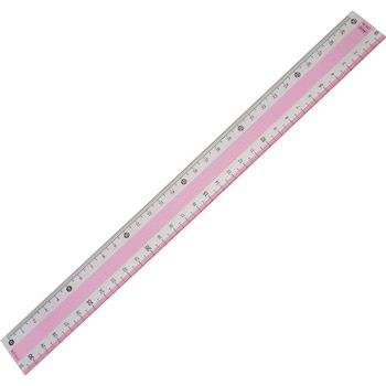 カラー定規 30CM 共栄プラスチック