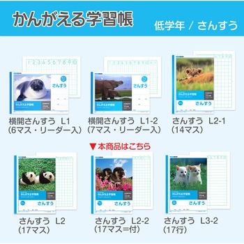 かんがえる学習帳 算数17マス 日本ノート