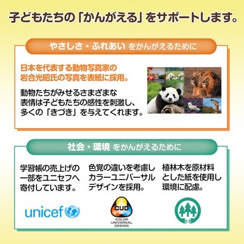かんがえる学習帳 国語12マス 日本ノート