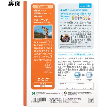 かんがえる学習帳 国語18マス 日本ノート