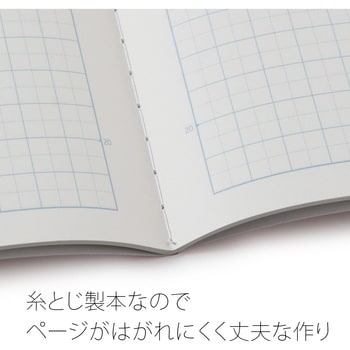 カレッジ科目名入り5mm方眼ノート国語 日本ノート 学習帳 ごほうびシール 通販モノタロウ Lp10