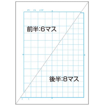 イソップこくご前半6 後半8マスリーダー 日本ノート 学習帳 ごほうびシール 通販モノタロウ Lk6 2r