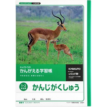 L421 かんじがくしゅう 1・2年生用 1冊 日本ノート 【通販