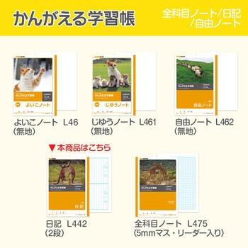 日記 2段 日本ノート