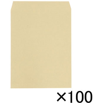 クラフト封筒100枚 角3 85g 壽堂紙製品