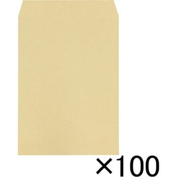 190 クラフト封筒100枚 角2 85g 1パック(100枚) 壽堂紙製品 【通販