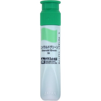 マット水彩12mlポリチューブ入エメラル サクラクレパス